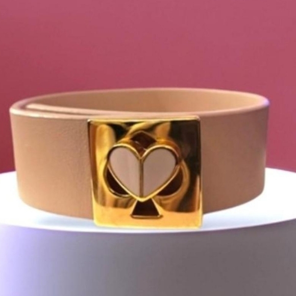 kate spade Jewelry - Kate Spade Leather Pink Bracelet